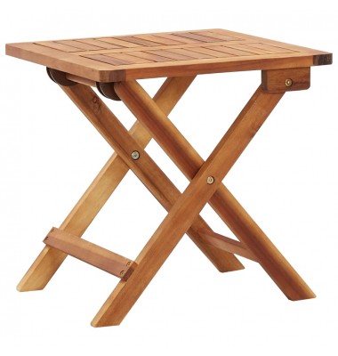  Sulankstomas sodo kavos staliukas, 40x40x40cm, akacijos masyvas  - Lauko stalai, staliukai - 1