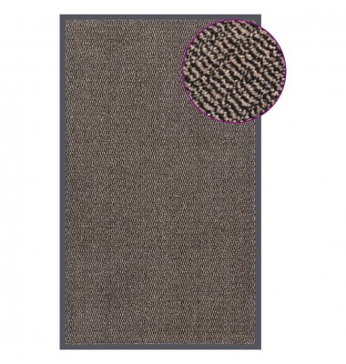  Durų kilimėlis, tamsiai rudos spalvos, 90x150cm, dygsniuotas - Durų, virtuvės kilimai - 1