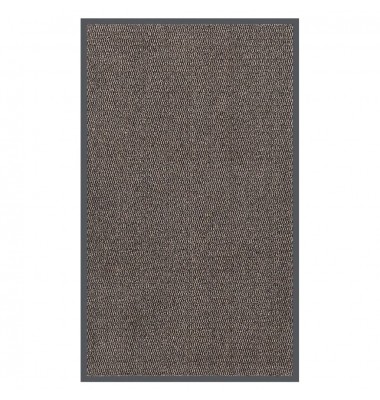  Durų kilimėlis, tamsiai rudos spalvos, 90x150cm, dygsniuotas - Durų, virtuvės kilimai - 2