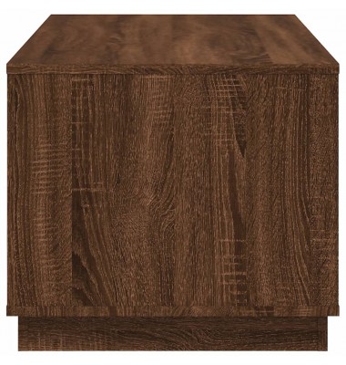  Kavos staliukas, rudas ąžuolo, 102x50x44cm, apdirbta mediena - Kavos staliukai - 8