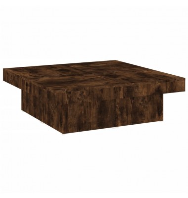  Kavos staliukas, dūminio ąžuolo, 90x90x28cm, apdirbta mediena - Kavos staliukai - 2