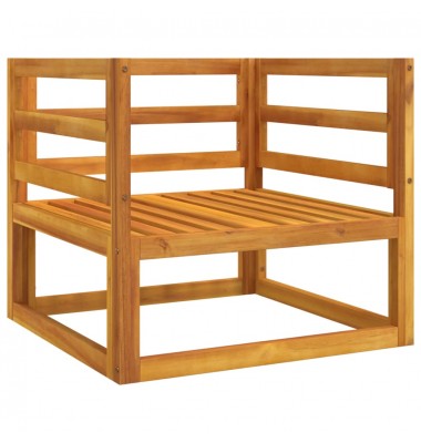 Sodo kėdė su taupe pagalvėlėmis, akacijos medienos masyvas - Moduliniai lauko baldai - 6
