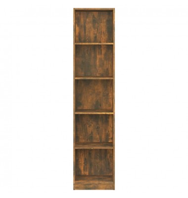  Spintelė knygoms, 5 aukštų, ąžuolo,40x24x175cm, mediena - Pastatomos lentynos, spintelės - 3