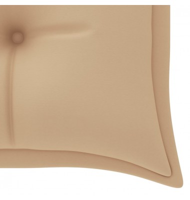  Batavia suoliukas su smėlio spalvos pagalvėle, 150cm, tikmedis - Lauko suolai, suoliukai - 7