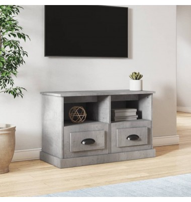  Televizoriaus spintelė, betono pilka, 80x35x50cm, mediena - TV spintelės - 1