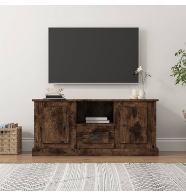  Televizoriaus spintelė, dūminio ąžuolo, 100x35,5x45cm, mediena - TV spintelės - 1