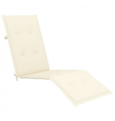  Lauko terasos kėdė su pakoja ir pagalvėle, akacijos masyvas - Gultai, šezlongai - 6