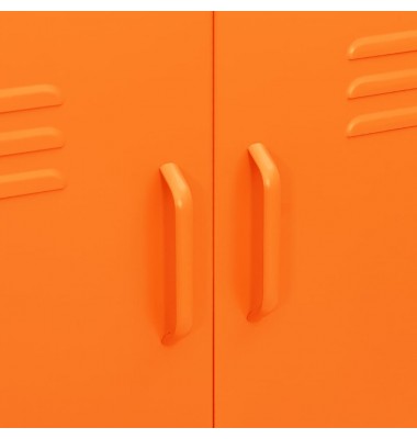  Sandėliavimo spintelė, oranžinė, 80x35x101,5cm, plienas - Biuro spintos, spintelės - 7
