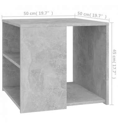  Staliukas, betono pilkos spalvos, 50x50x45cm, MDP - Žurnaliniai staliukai - 6