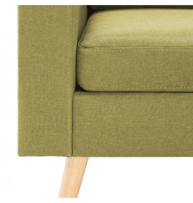  Dvivietė sofa, žalios spalvos, audinys - Sofos, sofos-lovos - 6