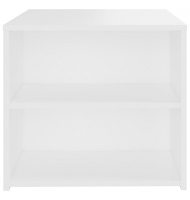  Staliukas, baltos spalvos, 50x50x45cm, MDP - Žurnaliniai staliukai - 5