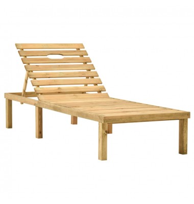  Sodo saulės gultas, impregnuota pušies mediena - Gultai, šezlongai - 1