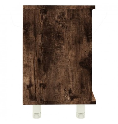  Vonios spintelė, dūminio ąžuolo, 60x32x53,5cm, apdirbta mediena - Vonios baldų komplektai - 6