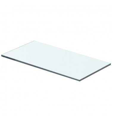  Lentynos plokštė, skaidrus stiklas, 40x15cm - Pakabinamos lentynos, spintelės - 1