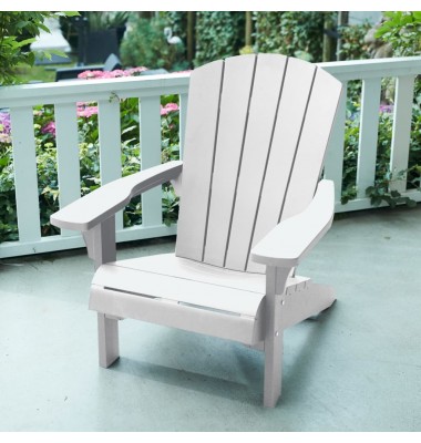 Keter Adirondack kėdė Troy, baltos spalvos - Lauko kėdės - 5