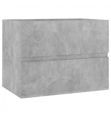  Vonios kambario baldų komplektas, betono pilkos spalvos, MDP - Vonios baldų komplektai - 6
