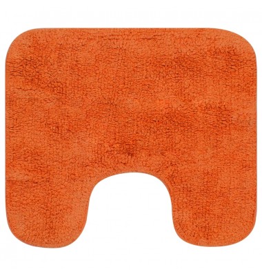  Vonios kilimėlių rinkinys, 2d., audinys, oranžinis - Vonios kilimėliai - 3