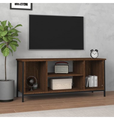  Televizoriaus spintelė, ruda ąžuolo, 102x35x45cm, mediena - TV spintelės - 1