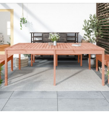  Sodo stalas, 203,5x100x76cm, duoglas eglės medienos masyvas - Lauko stalai, staliukai - 1