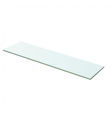  Lentynos plokštė, skaidrus stiklas, 60x12 cm - Pakabinamos lentynos, spintelės - 1