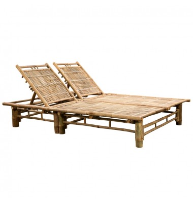  Dvigulis saulės gultas, bambukas - Gultai, šezlongai - 1