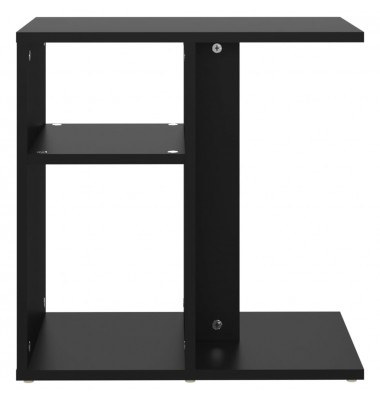  Staliukas, juodos spalvos, 50x30x50cm, MDP - Žurnaliniai staliukai - 5