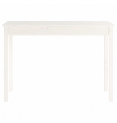  Konsolinis staliukas, baltas, 110x40x75cm, pušies masyvas - Žurnaliniai staliukai - 5