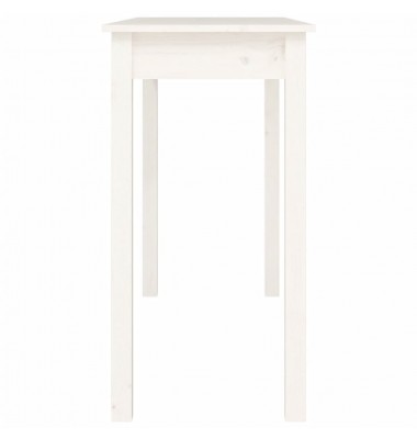  Konsolinis staliukas, baltas, 110x40x75cm, pušies masyvas - Žurnaliniai staliukai - 6
