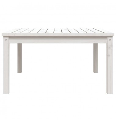 Sodo stalas, baltas, 82,5x82,5x45cm, pušies medienos masyvas - Lauko stalai, staliukai - 5