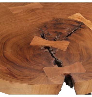  Rąstinis baro stalas, 53x105cm, akacijos medienos masyvas  - Stalai - 4
