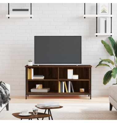  Televizoriaus spintelė, ruda ąžuolo, 100x40x50cm, mediena - TV spintelės - 1
