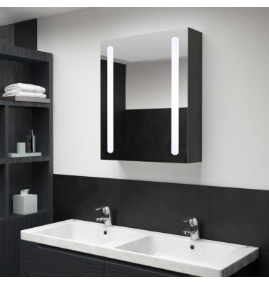  Veidrodinė vonios spintelė su LED apšvietimu, 50x13x70cm - Vonios spintelės, veidrodžiai - 1