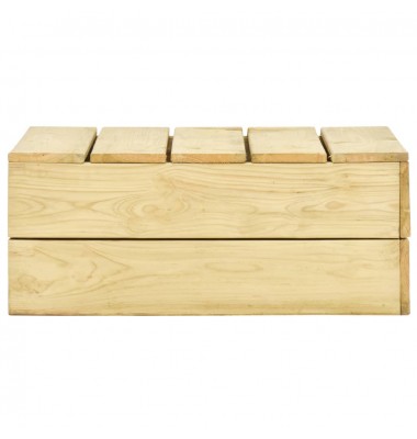  Sodo poilsio komplektas, 2 dalių, impregnuota pušies mediena - Lauko baldų komplektai - 10