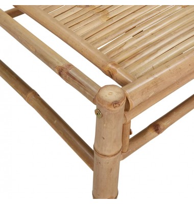  Sodo komplektas su pilkomis pagalvėlėmis, 5 dalių, bambukas - Lauko baldų komplektai - 8