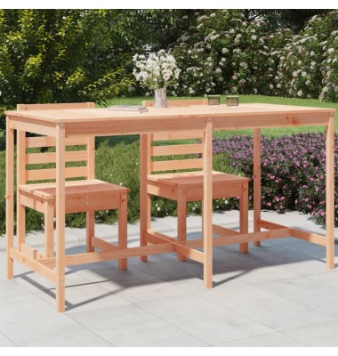  Sodo stalas, 203,5x90x110cm, duoglas eglės medienos masyvas - Lauko stalai, staliukai - 1