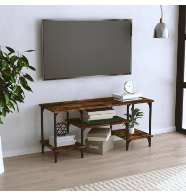  Televizoriaus spintelė, dūminio ąžuolo, 102x35x45,5cm, mediena - TV spintelės - 1