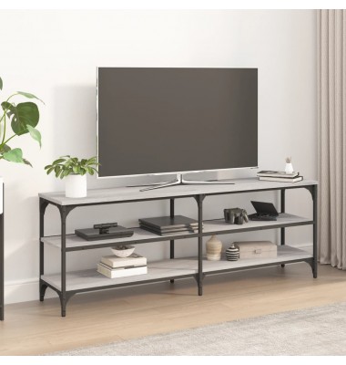  Televizoriaus spintelė, pilka ąžuolo, 140x30x50cm, mediena - TV spintelės - 1