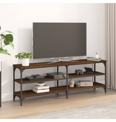  Televizoriaus spintelė, ruda ąžuolo, 140x30x50cm, mediena - TV spintelės - 1