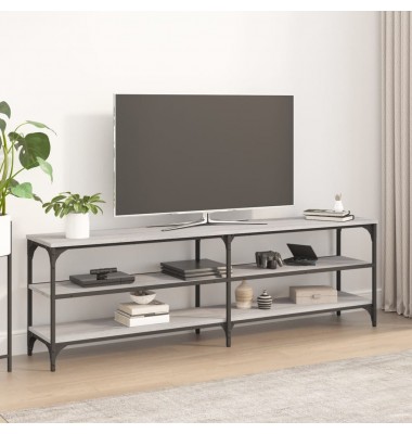  Televizoriaus spintelė, pilka ąžuolo, 160x30x50cm, mediena - TV spintelės - 1