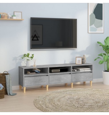  Televizoriaus spintelė, betono pilka, 150x30x44,5cm, mediena - TV spintelės - 1