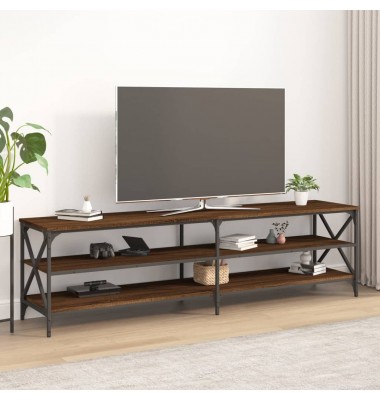  Televizoriaus spintelė, ruda ąžuolo, 180x40x50cm, mediena - TV spintelės - 1