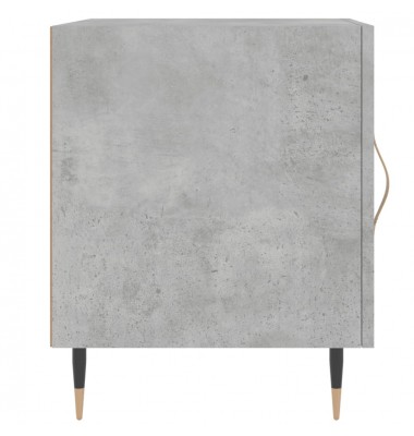  Naktinės spintelės, 2vnt., betono pilkos, 40x40x50cm, mediena - Naktinės spintelės - 6