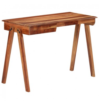  Rašomasis stalas su stalčiumi, 110x50x77cm, akacijos masyvas - Rašomieji stalai - 1