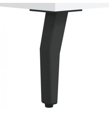  Rašomasis stalas, baltos spalvos, 140x50x75cm, apdirbta mediena - Rašomieji stalai - 10