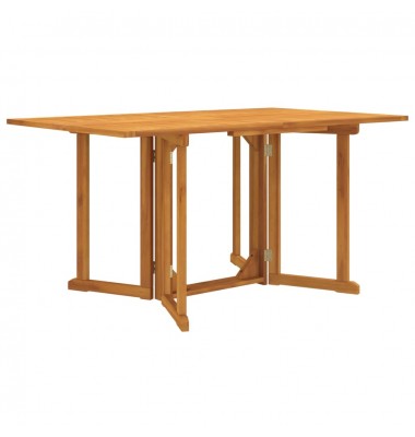  Sulankstomas sodo stalas, 150x90x75cm, tikmedžio masyvas - Lauko stalai, staliukai - 1