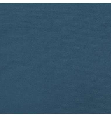  Lova su spyruoklėmis ir čiužiniu, mėlyna,90x200 cm, aksomas - Lovos - 9