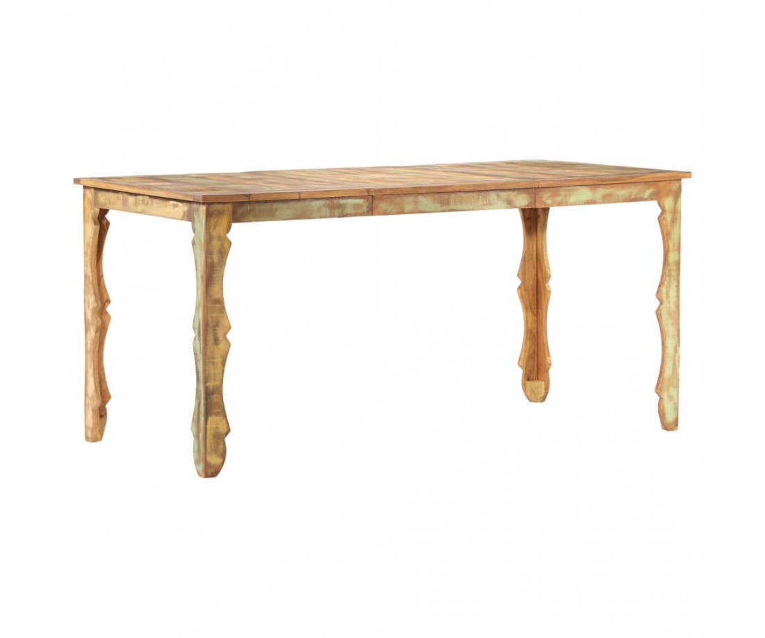 Valgomojo stalas, 160x80x76cm, perdirbtos medienos masyvas - Stalai - 1 Valgomojo stalas, 160x80x76cm, perdirbtos medienos masyvas - Stalai - 1