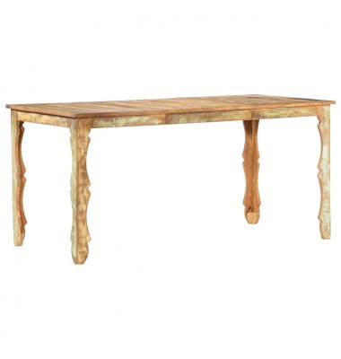  Valgomojo stalas, 160x80x76cm, perdirbtos medienos masyvas - Stalai - 5