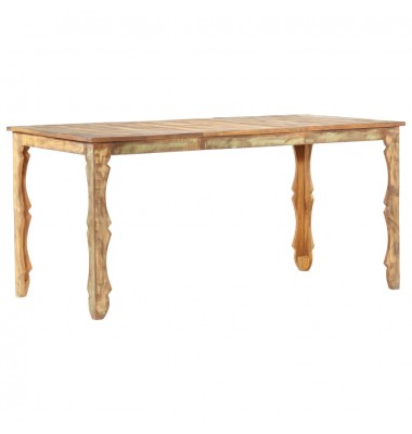  Valgomojo stalas, 160x80x76cm, perdirbtos medienos masyvas - Stalai - 8