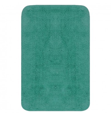  Vonios kilimėlių rinkinys, 3d., turkio spalvos, audinys - Vonios kilimėliai - 2